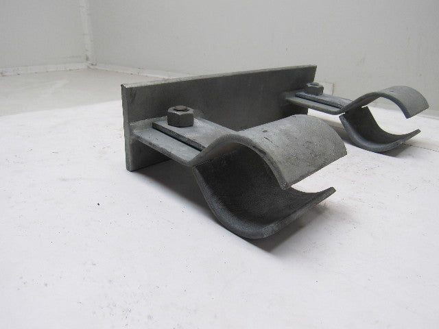 2" Heavy Duty Galvanized Steel Conduit Stand Off Double Bracket