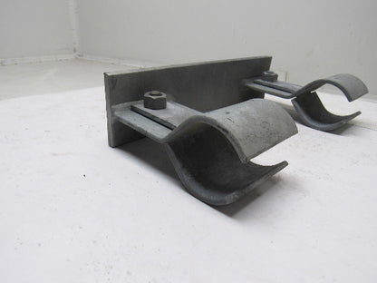2" Heavy Duty Galvanized Steel Conduit Stand Off Double Bracket