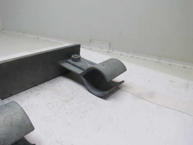 2" Heavy Duty Galvanized Steel Conduit Stand Off Double Bracket