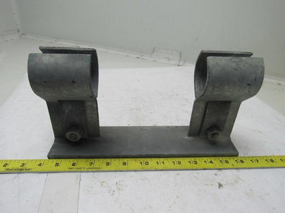 2" Heavy Duty Galvanized Steel Conduit Stand Off Double Bracket