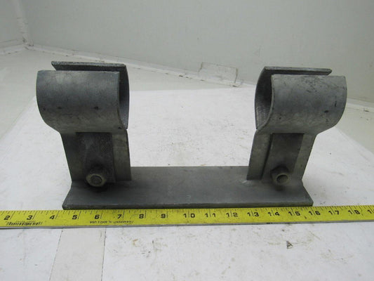 2" Heavy Duty Galvanized Steel Conduit Stand Off Double Bracket