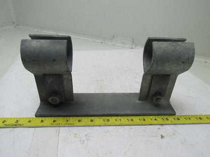 2" Heavy Duty Galvanized Steel Conduit Stand Off Double Bracket