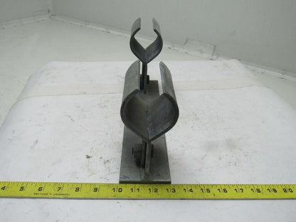 2" Heavy Duty Galvanized Steel Conduit Stand Off Double Bracket