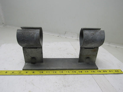 2" Heavy Duty Galvanized Steel Conduit Stand Off Double Bracket