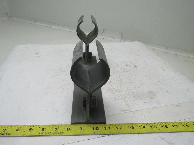 2" Heavy Duty Galvanized Steel Conduit Stand Off Double Bracket
