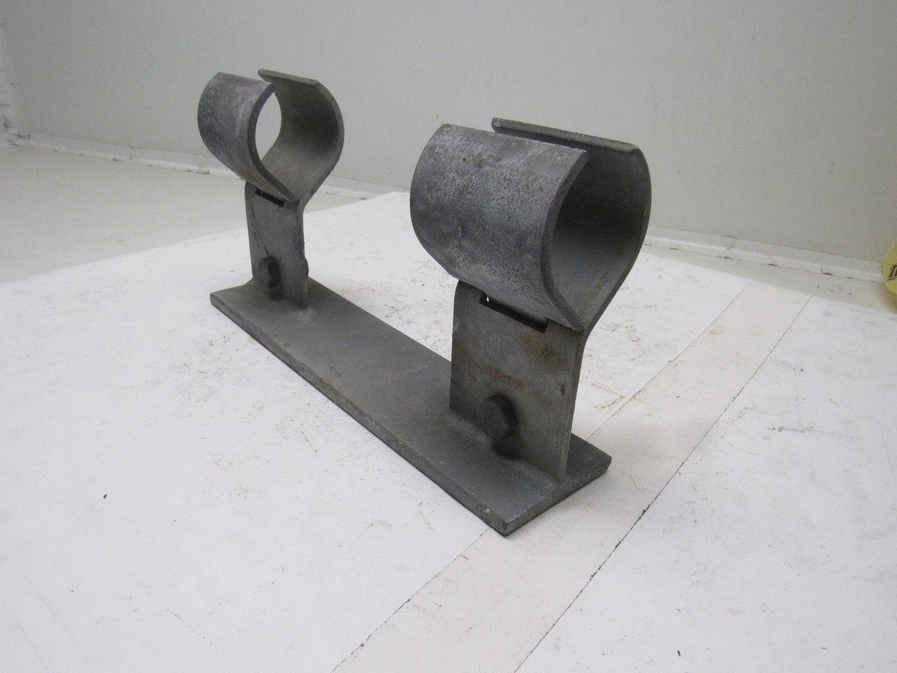 2" Heavy Duty Galvanized Steel Conduit Stand Off Double Bracket