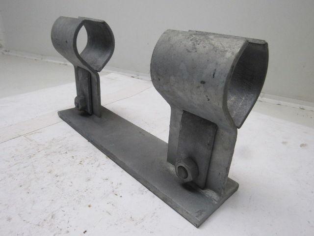 2" Heavy Duty Galvanized Steel Conduit Stand Off Double Bracket