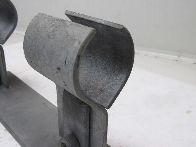 2" Heavy Duty Galvanized Steel Conduit Stand Off Double Bracket