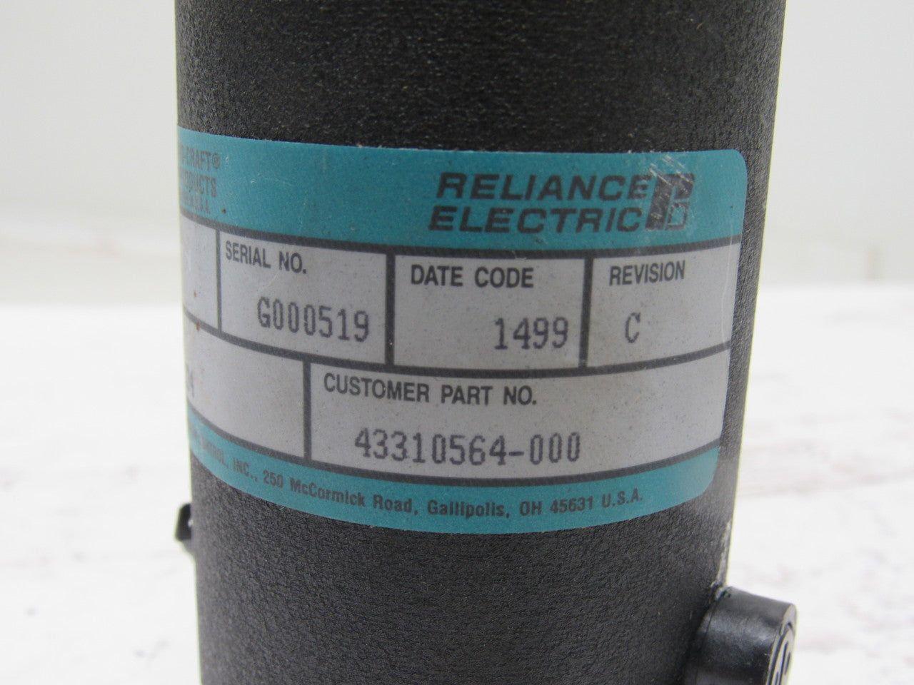 Electro-Craft 240-039-0124 E240 REV C Permanent Magnet DC Servo Motor 1/4" Shaft
