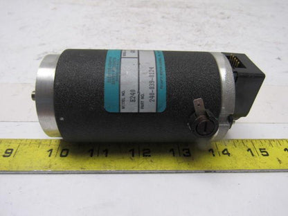 Electro-Craft 240-039-0124 E240 REV C Permanent Magnet DC Servo Motor 1/4" Shaft