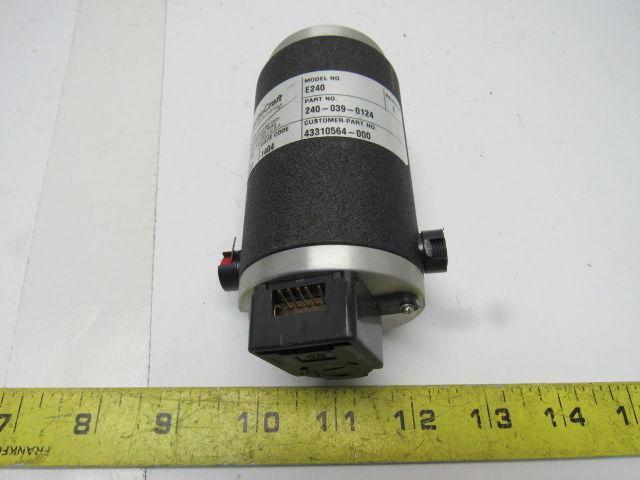 Electro-Craft 240-039-0124 E240 REV E Permanent Magnet DC Servo Motor 1/4" Shaft