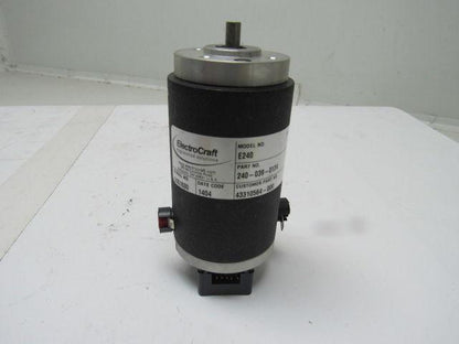 Electro-Craft 240-039-0124 E240 REV E Permanent Magnet DC Servo Motor 1/4" Shaft
