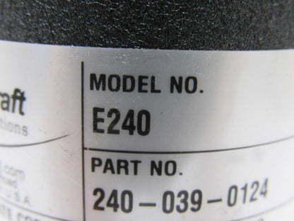 Electro-Craft 240-039-0124 E240 REV E Permanent Magnet DC Servo Motor 1/4" Shaft