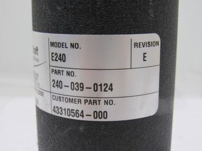 Electro-Craft 240-039-0124 E240 REV E Permanent Magnet DC Servo Motor 1/4" Shaft