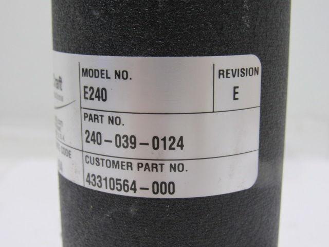 Electro-Craft 240-039-0124 E240 REV E Permanent Magnet DC Servo Motor 1/4" Shaft