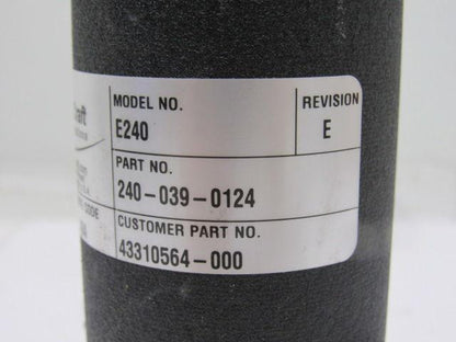 Electro-Craft 240-039-0124 E240 REV E Permanent Magnet DC Servo Motor 1/4" Shaft