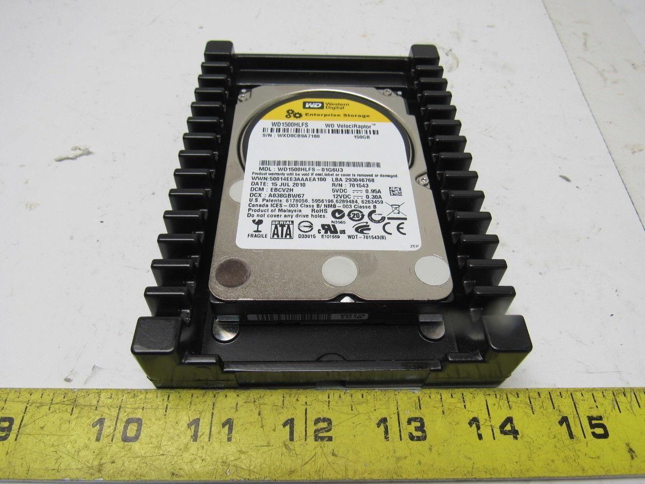 Western Digital WD1500HLFS-01G6U3 VelociRaptor 150 GB Hard Drive