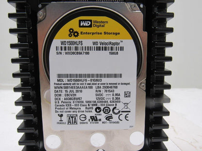 Western Digital WD1500HLFS-01G6U3 VelociRaptor 150 GB Hard Drive