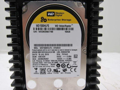 Western Digital WD1500HLFS-01G6U3 VelociRaptor 150 GB Hard Drive
