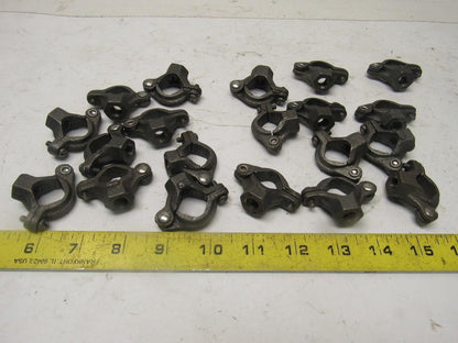 Figure 138R Split Ring Hangers 1/2" Black Malleable Iron 3/8" Rod Size Lot of20