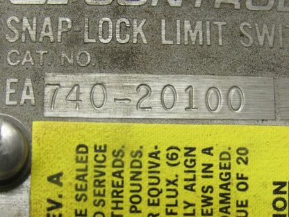 Namco Controls 740-20100  Snap Lock Limit Switch