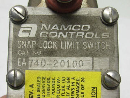 Namco Controls 740-20100  Snap Lock Limit Switch