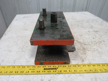 Danley 2 Pin Punch Press Die Shoe Set 16"X6" X 1"