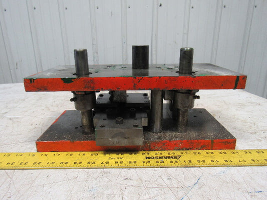 Danley 2 Pin Punch Press Die Shoe Set 16"X6" X 1"