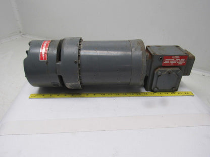 Dayton 4Z298B 10:1 R 1725 RPM 230/480V Gear Reducer Motor Brake 7/8" RH Shaft