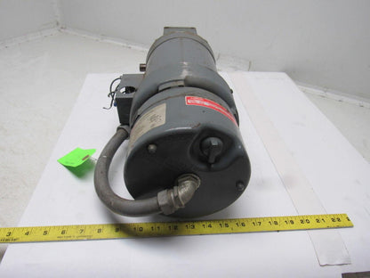 Dayton 4Z298B 10:1 R 1725 RPM 230/480V Gear Reducer Motor Brake 7/8" RH Shaft