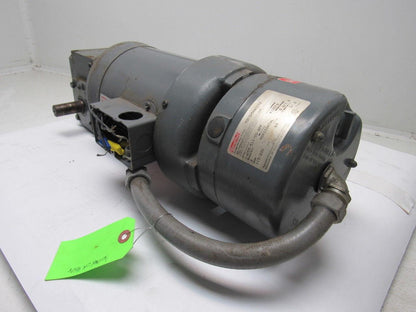 Dayton 4Z298B 10:1 R 1725 RPM 230/480V Gear Reducer Motor Brake 7/8" RH Shaft