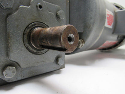 Dayton 4Z298B 10:1 R 1725 RPM 230/480V Gear Reducer Motor Brake 7/8" RH Shaft