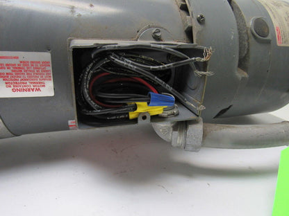 Dayton 4Z298B 10:1 R 1725 RPM 230/480V Gear Reducer Motor Brake 7/8" RH Shaft