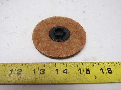 ARC 53413 Type P 3" Surface Conditioning Coarse Grit Quick Lok Disc Lot of 20