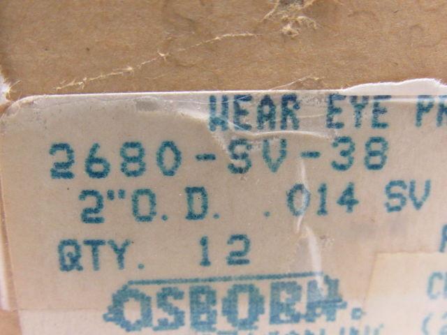 Osborn 2680-SV-38 Wire Wheel 2" OD 3/8 Arbor Lot of 12