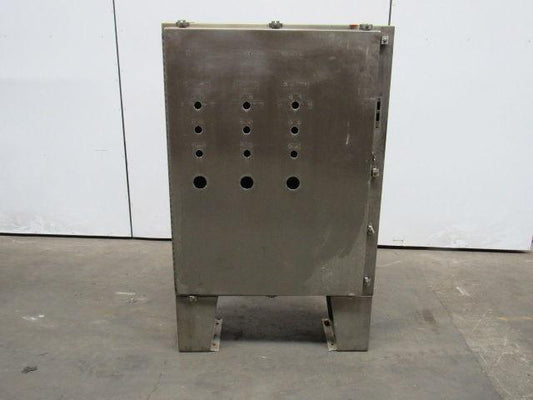 Free Standing Stainless Steel Electrical Box Enclosure 48"x37"x12" W/Back Plate