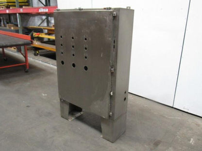 Free Standing Stainless Steel Electrical Box Enclosure 48"x37"x12" W/Back Plate