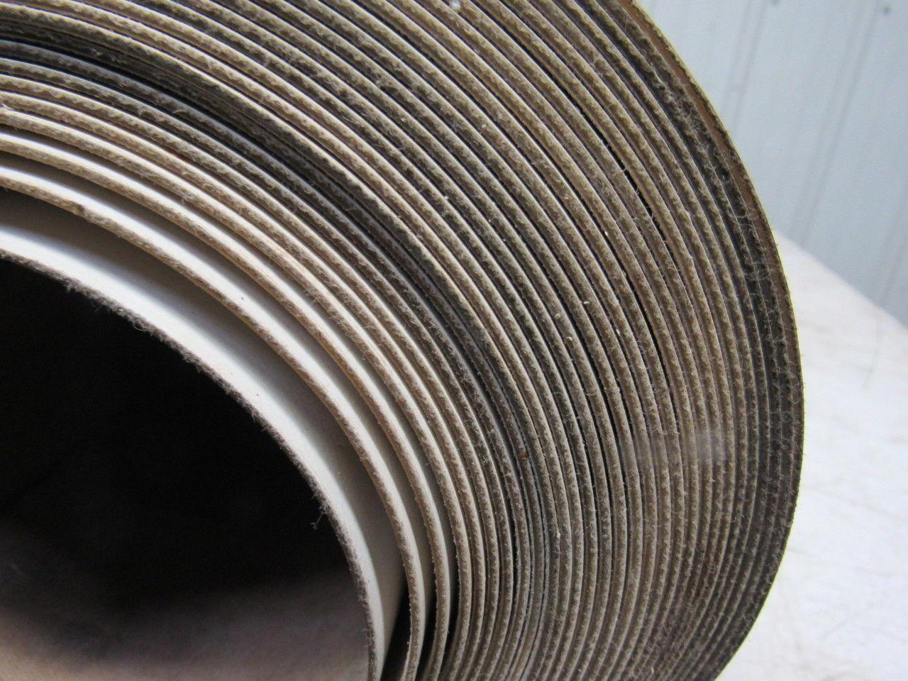 2-Ply White/Clear Polyurethane Smooth Top Conveyor Belt 78' X 49" X 0.065"