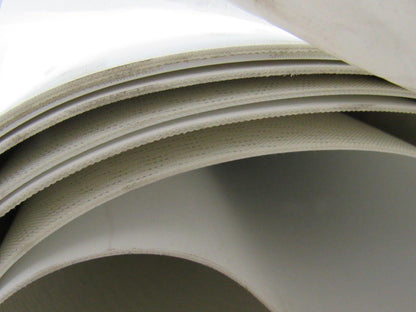 1-Ply White Smooth Top Conveyor Endless 3600mm x 1400mm  X 0.065"1.35mm