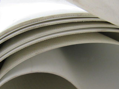 1-Ply White Smooth Top Conveyor Endless 3600mm x 1400mm  X 0.065"1.35mm
