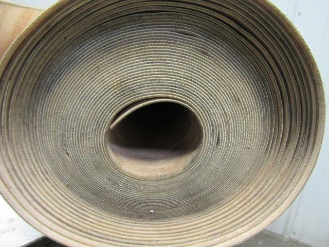 2-Ply White/Clear Polyurethane Smooth Top Conveyor Belt 49' X 49" X 0.065"