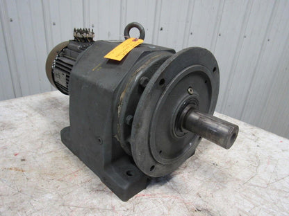 SEW-EURODRIVE R83F In-Line Gear Motor Speed Reducer 121.12:1 Ratio