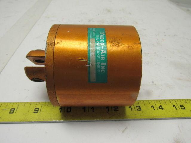 Fabco-Air E-321-XPM Pneumatic Air Pancake Cylinder 3" Bore 1-1/2" Stroke