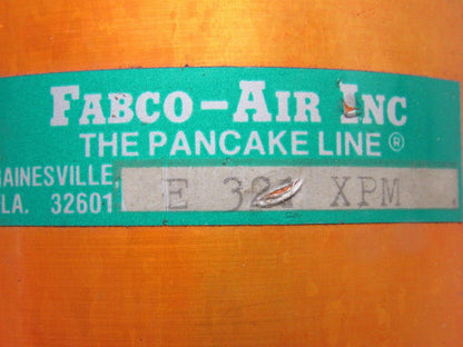 Fabco-Air E-321-XPM Pneumatic Air Pancake Cylinder 3" Bore 1-1/2" Stroke