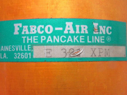 Fabco-Air E-321-XPM Pneumatic Air Pancake Cylinder 3" Bore 1-1/2" Stroke
