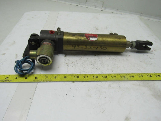 Allenair Type AV SVS-R-PK Pneumatic Air Cylinder & Solenoid 2" Bore 5" Stroke