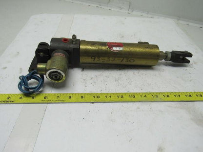 Allenair Type AV SVS-R-PK Pneumatic Air Cylinder & Solenoid 2" Bore 5" Stroke