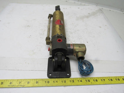 Allenair Type AV SVS-R-PK Pneumatic Air Cylinder & Solenoid 2" Bore 5" Stroke