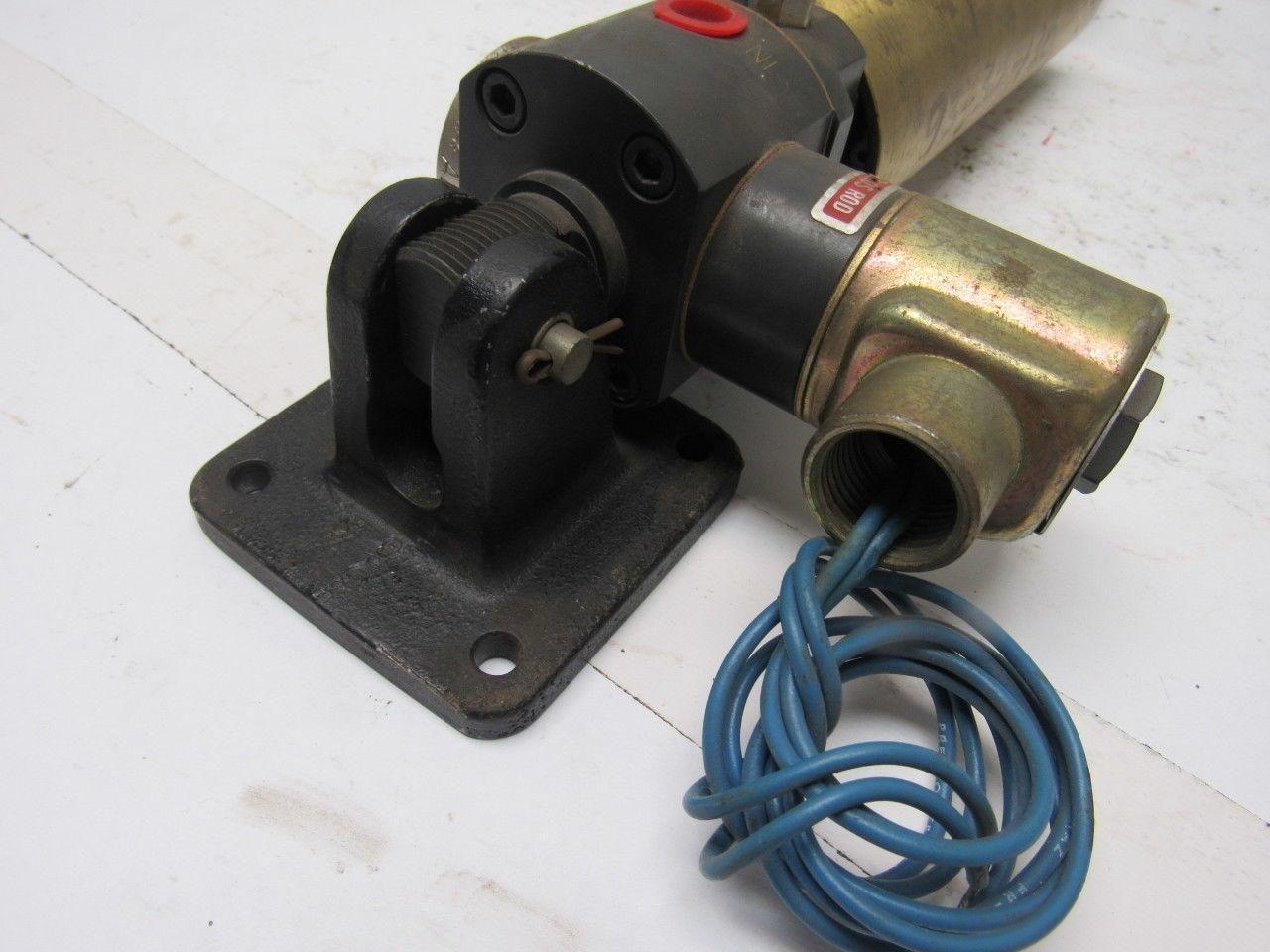 Allenair Type AV SVS-R-PK Pneumatic Air Cylinder & Solenoid 2" Bore 5" Stroke