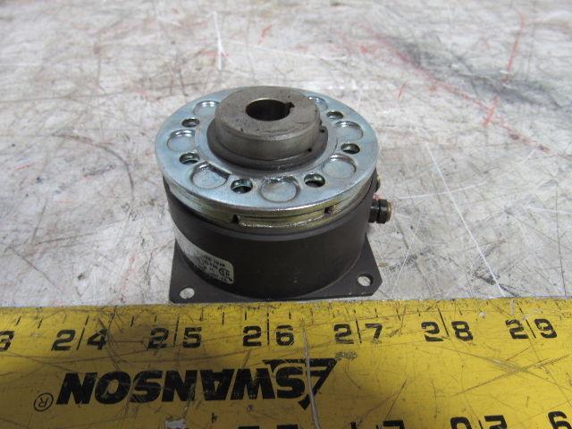Warner 5103-451-002 SF-250 6V DC Flange Mount Magnetic Brake 7500 RPM 1/2" Bore